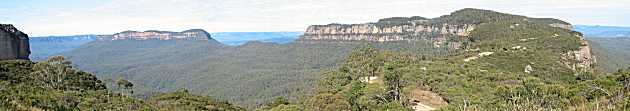 the landslide, mt solitary, narrowneck